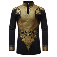 Chemise africaine col mao